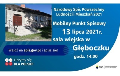 Zdjęcie do Mobilny Punkt Spisowy w Głęboczku