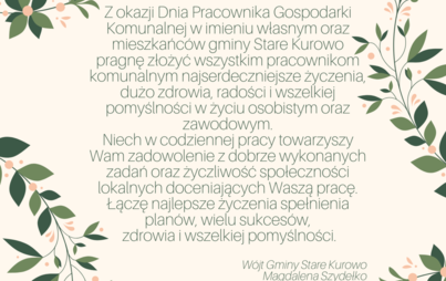 Zdjęcie do 10 maja - Dzień Pracownika Gospodarki Komunalnej
