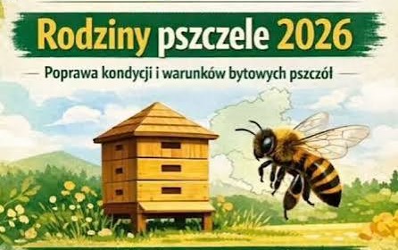 Zdjęcie do  &bdquo;Rodziny pszczele 2026 &ndash; poprawa kondycji i warunk&oacute;w bytowych pszcz&oacute;ł&rdquo;